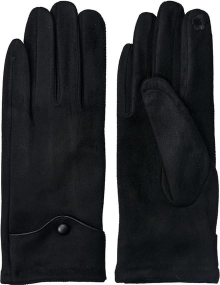 Juleeze Handschoenen Winter 8x24 cm Zwart Polyester
