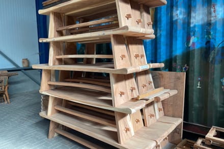 Rockwood® Tuinbank Japan Massief Suar-Hout 2.00m