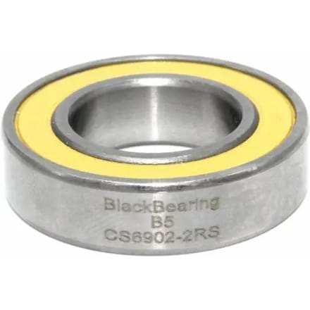 Black Bearing 6902-2rs Ceramic Lagers Zilver 15 x 28 x 7 mm