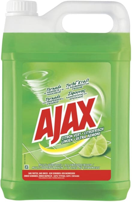 Allesreiniger ajax limoenfris 5l | 2 stuks
