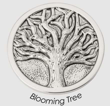 Quoins QMB-26L-E Black Label Blooming Tree staal zilverkleurig Large
