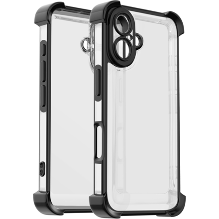 Ceezs Shock case met camera bescherming - Geschikt voor Iphone 16 - Valbestendig ontwerp - Shockbestendig hoesje