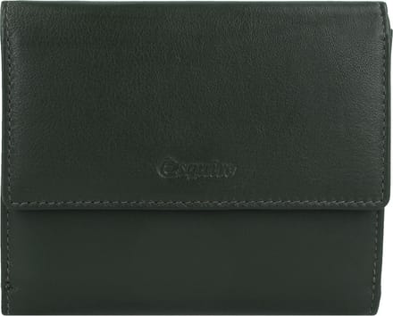 Esquire Viktoria Portemonnee RFID Leer 12 cm - Dames - Horizontaal - grün