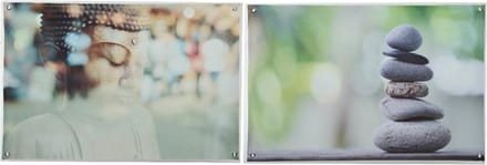 Tuindoek canvas outdoor 60x90cm buddha