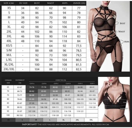 Grey Velvet - 15310 Lingerie set - S - Zwart