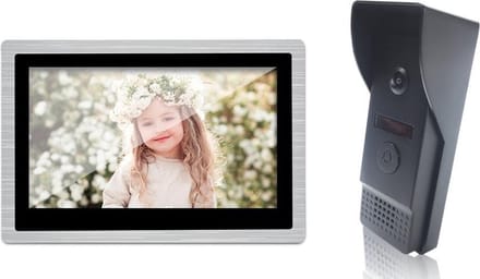 Intercom Deurbel met draad - 10.1'' Touchscreen Kleurenmonitor en 920P AHD Buitencamera