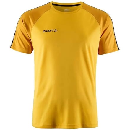 Craft Squad 2.0 Contrast T-Shirt Heren - Geel | Maat: M