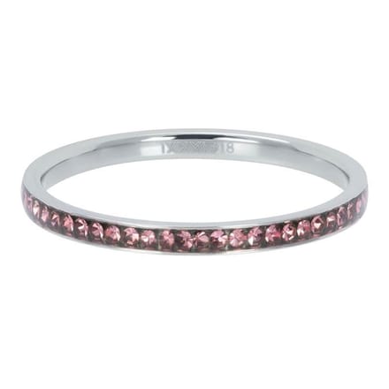 iXXXi Vulring Zirconia Pink Zilver | Maat 15