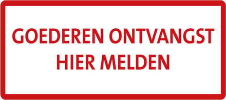 Pas Op! Elektrische Spanning Sticker – 20 x 20 cm
