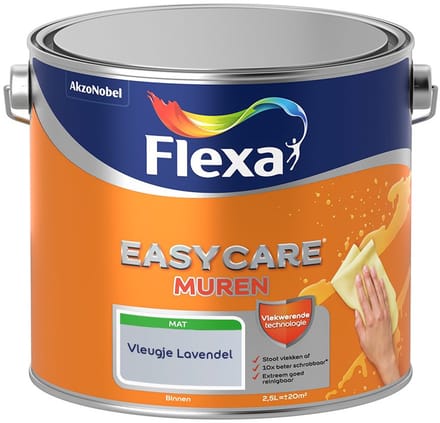 Flexa - Easycare Muren - Vleugje Lavendel - Mengverf - 2,5 L