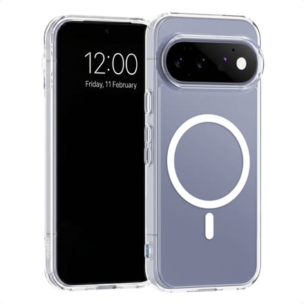 imoshion Hoesje - Geschikt voor Google Pixel 11 Pro - Protective Backcover met Magnetische Ring - Transparant