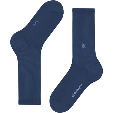 Burlington Boston herensokken - blauw (royal blue)