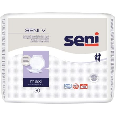 Seni V Maxi - Anatomische insert - 4 pakken van 30 stuks