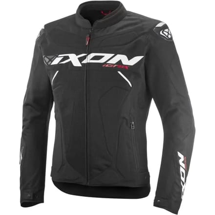 Ixon Ionix Zwart Wit Textiele Motorjas - Jas