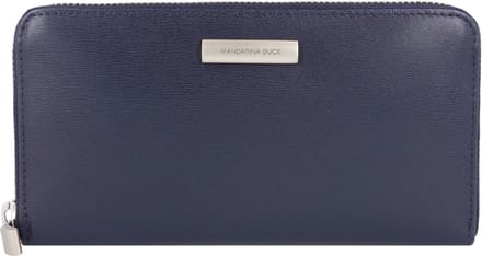 MANDARINA DUCK Portemonnee Hera 3.0 Zip Around Wallet Dress Blue Blauw
