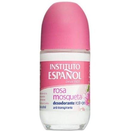 Déodorant - Instituto Español - ROSA MOSQUETA - 75 ml - Sans alcool - Femme rose
