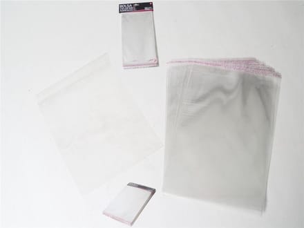 Zelfklevend Cellofaan Zakje X40 26X15 Cm X40 26X15 Cm