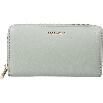 Coccinelle Metallic Soft Celadon Green Maat: OS | Portemonnees Outlet | Dames | Groen