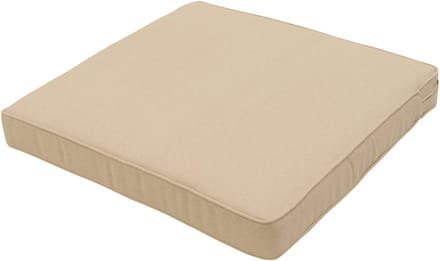 Lounge luxe ca.60x60cm Beige canvas eco+