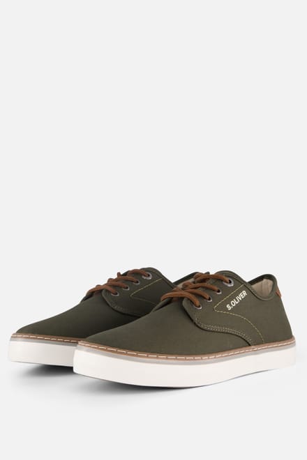 S.Oliver S. Oliver Sneakers groen Suede