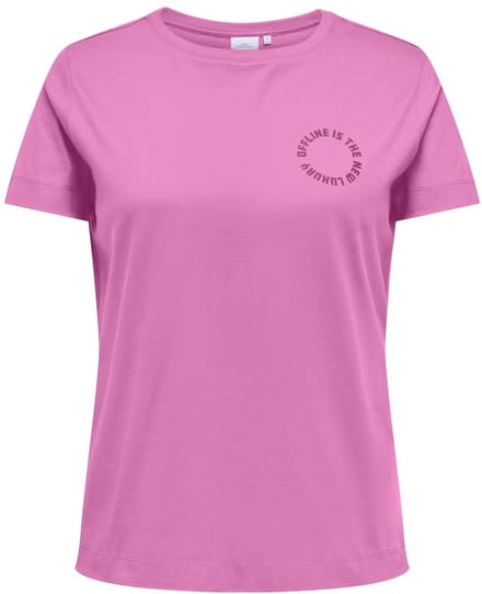 ONLY CARMAKOMA - CARFREJA S/S PRINT TOP JRS Dames T-shirt