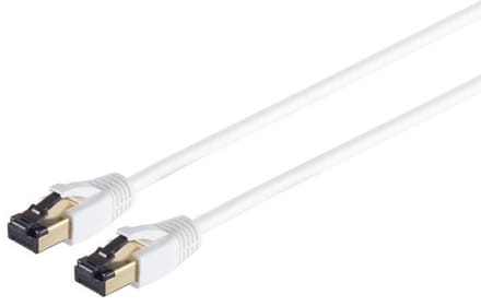 Patchkabel cat 8.1 F/FTP PIMF LSZH weiß 2,0m