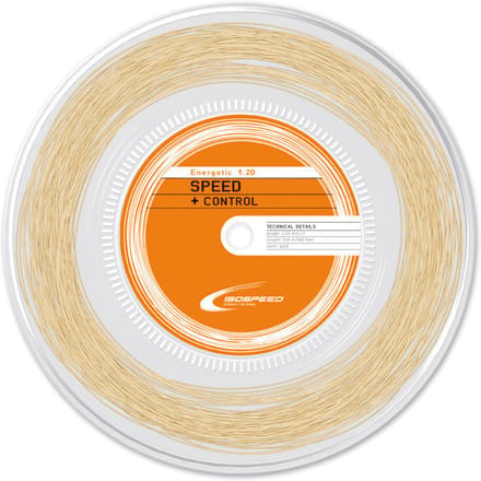 Isospeed Energetic Rol Snaren 200m-Goud
