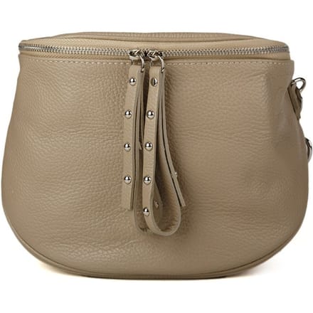 Giulia Monti Schoudertas Grijs Beige