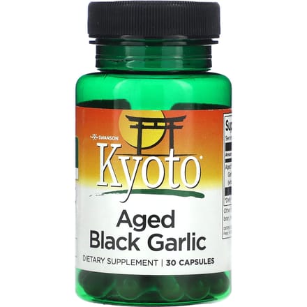 Kyoto, Ail Noir Vieilli, 30 Capsules (650mg par capsule)
