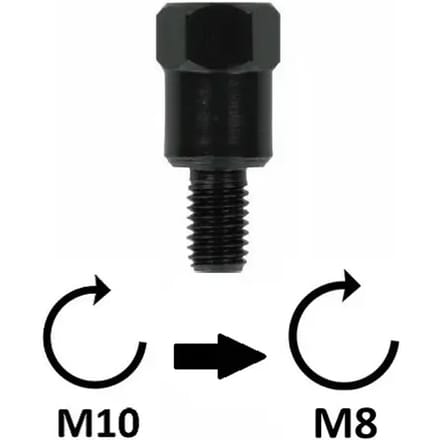 Motorspiegel adapter BCR M10x1,25 DX/M8x1,25 DX
