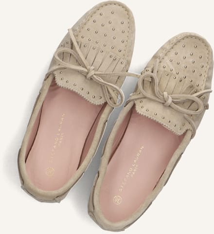 STEFANO LAURAN 12301 Mocassins Dames - Instappers - Beige - Maat 41