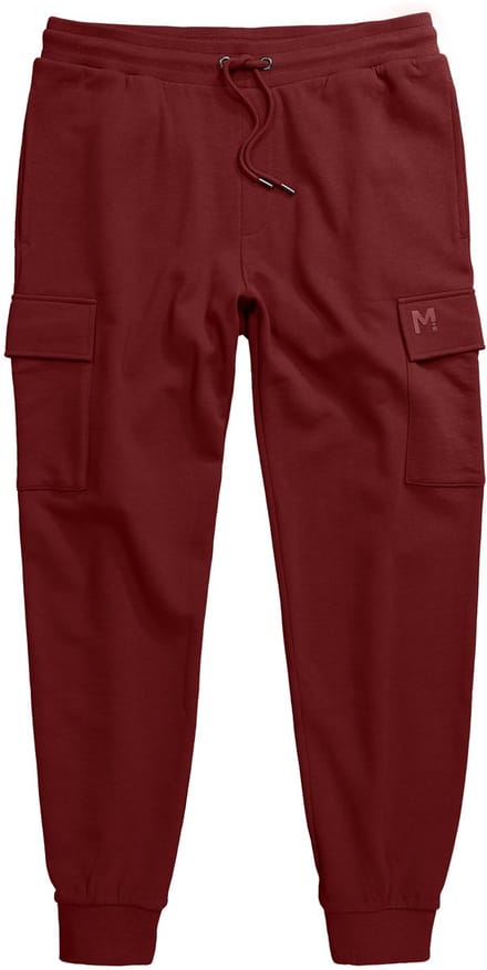 Men Plus - Heren - Cargo-joggingbroek elastische tailleband - Koperbruin - Maat 5XL
