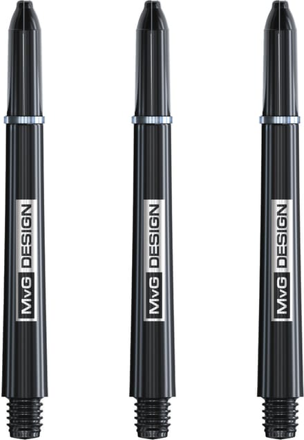 Winmau Michael van Gerwen Ring Grip MvG Design Black - Dart Shafts