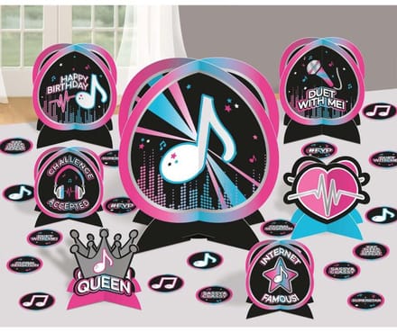Be Famous tafeldecoratie 31 stuks
