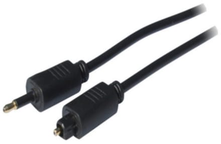 Digitale optische Mini Toslink - Toslink audio kabel - 4mm - 5 meter