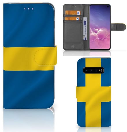 Samsung Galaxy S10 Bookstyle Case Zweden