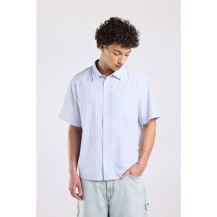 America Today Ivo White/blue Taglia: XXL | Camicie Casual Outlet | Uomo | Bianco