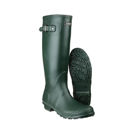 Cotswold Sandringham Buckle-Up Womens Wellington Boots (Groen)