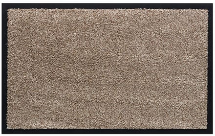 Borstelshop Deurmat Binnen - Droogloopmat - Schoonloopmat - Wasbaar - Antislip - 80 x 50 cm - Beige
