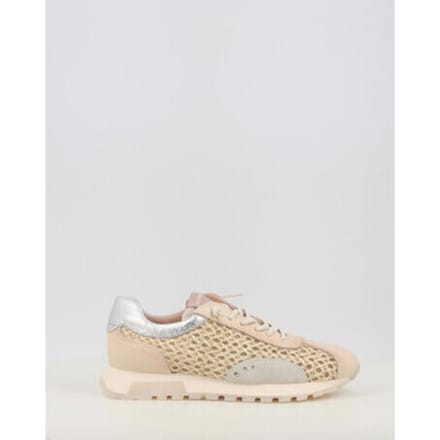 Hispanitas RHV264741 C004 Sneakers Beige Leer en Mesh Dames - Beige - 37