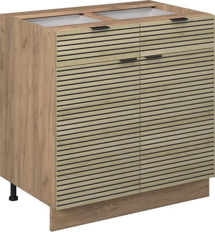 Vicco Fame-Line Onderkasten – 80 cm, WB Eik Eiken paneel