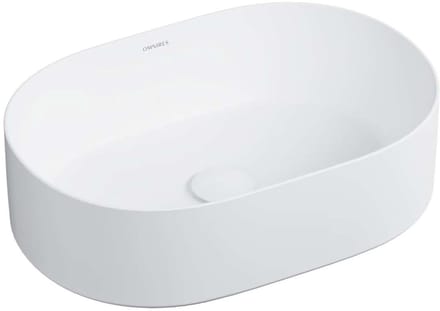 OMNIRES Mesa - Opzetwastafel, 46x32 cm, zonder overloop, mat wit MESA460BM
