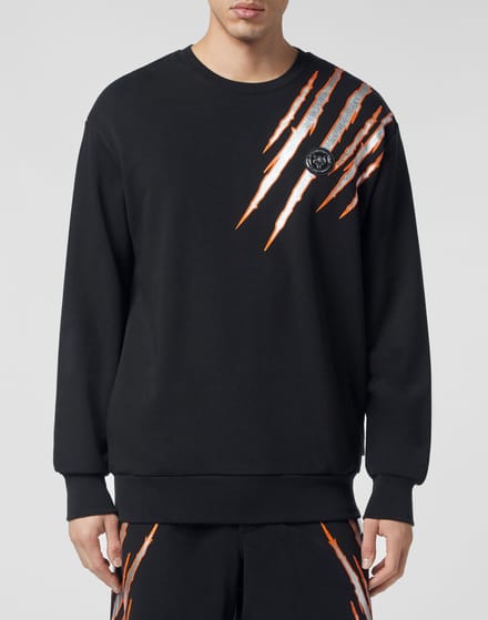 Sweatshirt Met Capuchon Scratch