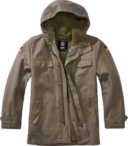 Brandit - BW Kinder Parka jas - Kids 122/128 - Groen