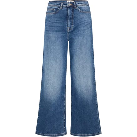 ICHI - IHTWIGGY CROPPED HIGH WAIST - Dames - Relaxed fit jeans