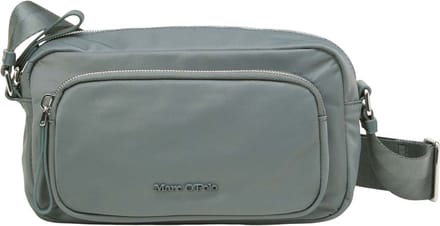 Marc O'Polo schoudertas Naika Crossbody Bag Deep Emerald blauwgrijs