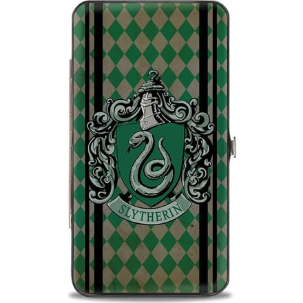 Buckle-Down Harry Potter Slytherin Hinged Wallet