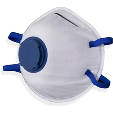 Dexter Stofmasker - Wit En Blauw - Eén Maat - En149:2001 + A1:2009