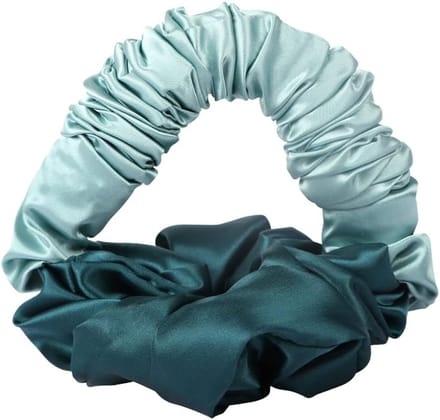 Haarrollers Set - Krulband Krulspelden - Zonder Hitte Krullen - Zachte Strik Methode - 25x15x5 cm - Blauw