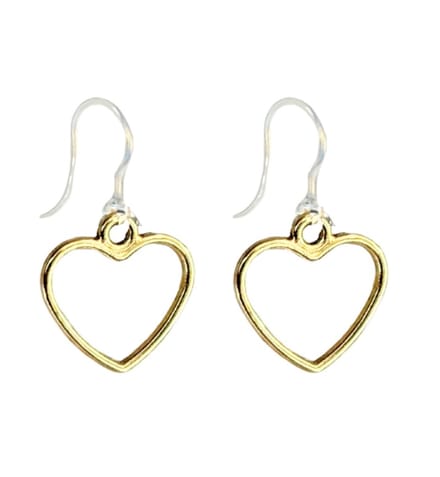 Allergievrij goudkleurig open hart-Charme Bijoux